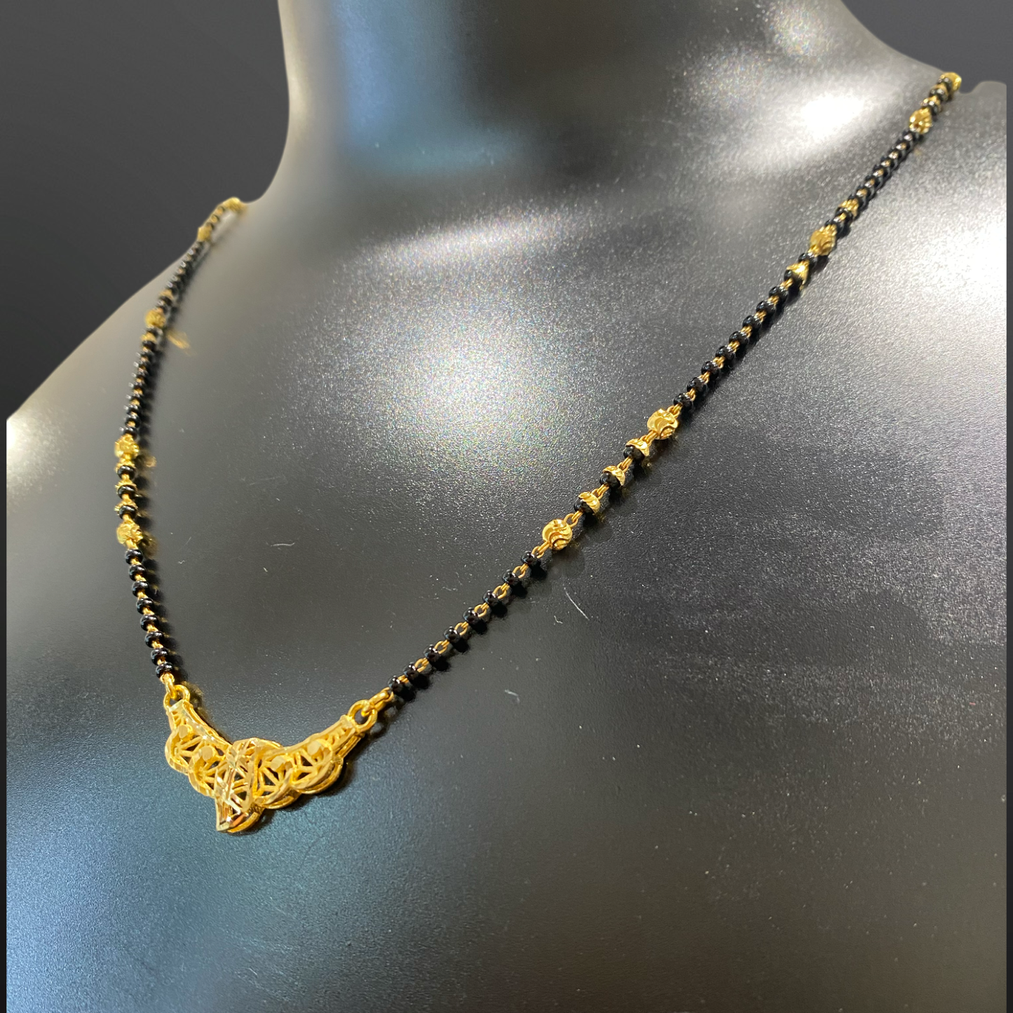 Ladies Fligree Mangalsutar