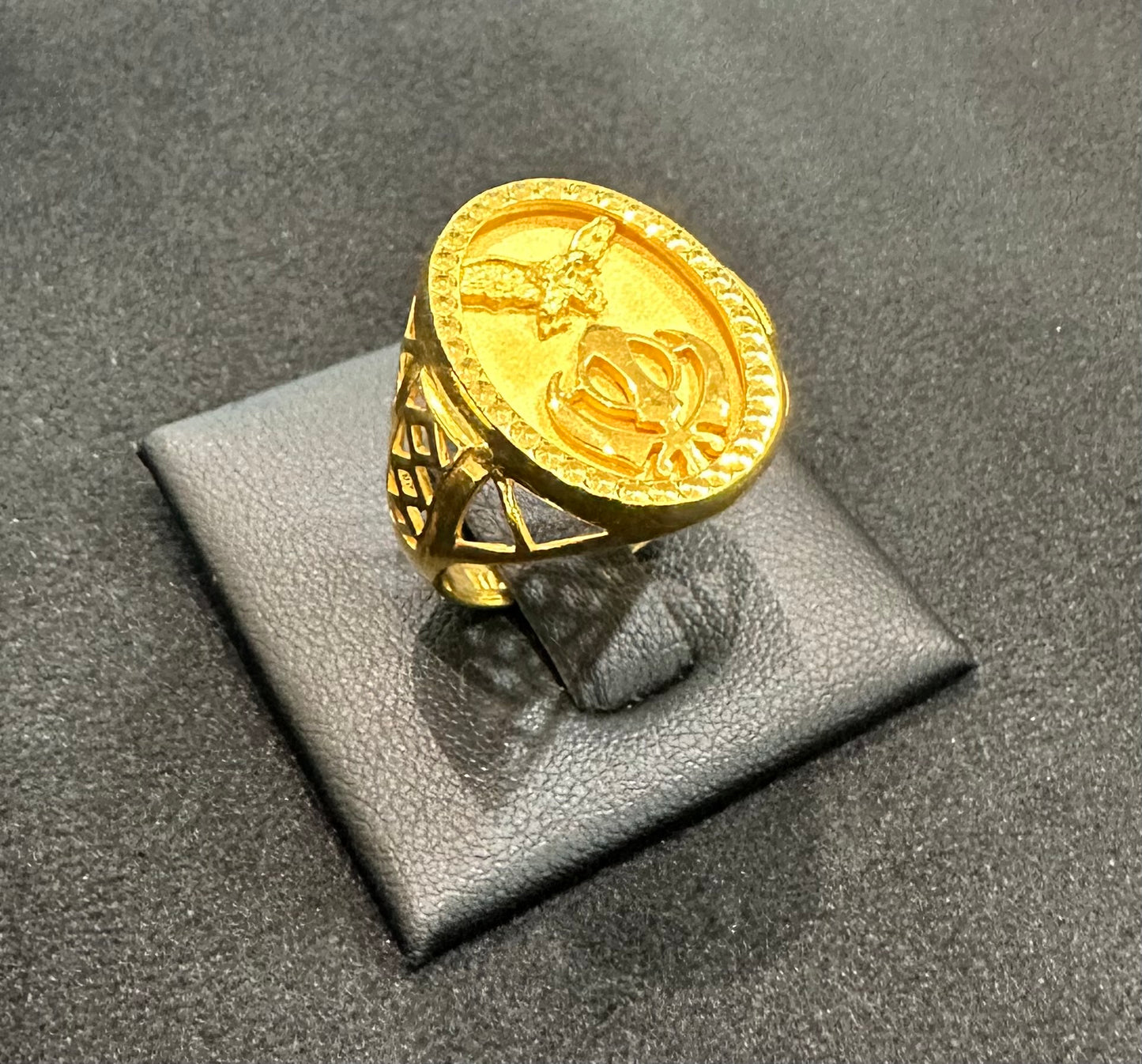 Men’s Khanda & Eagle Ring