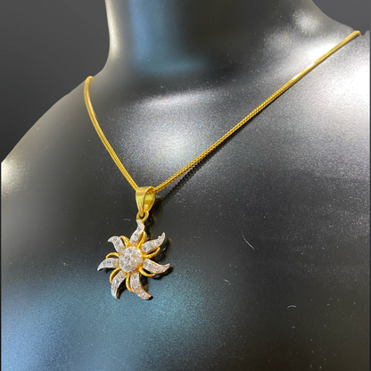 Fancy Sun Pendant