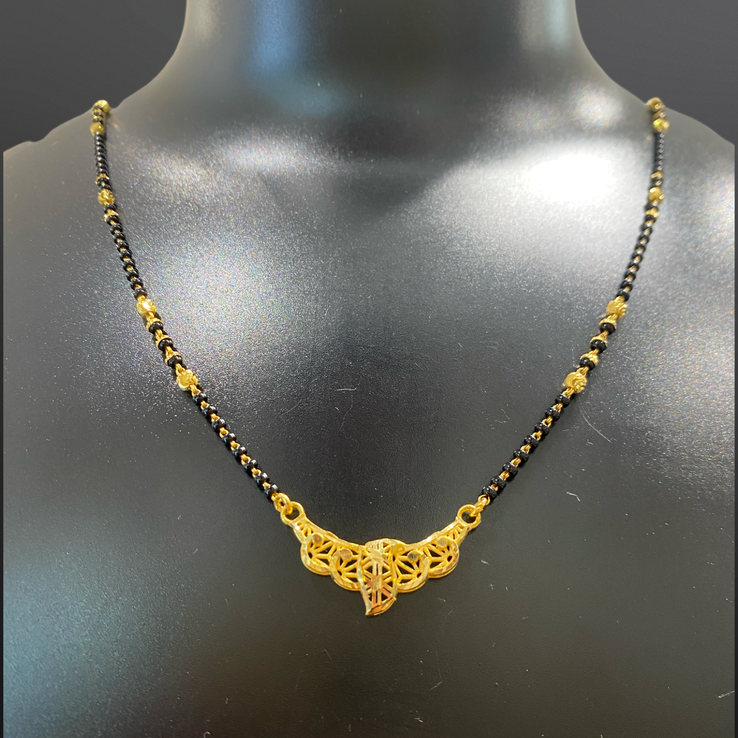 Ladies Fligree Mangalsutar