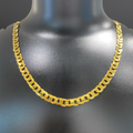Men’s Solid Flat Link Italian Chain