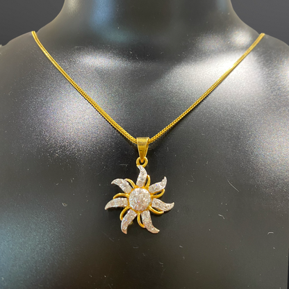 Fancy Sun Pendant