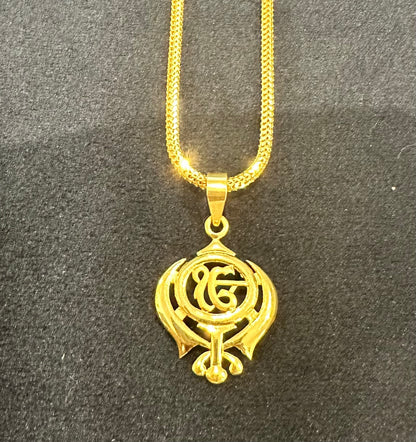 Khanda Ik Onkar Pendant