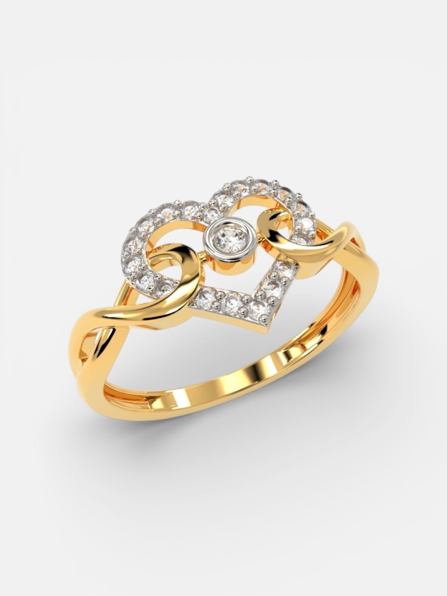 Ladies Heart Ring