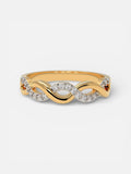 Infinity Twist Band Style Ring
